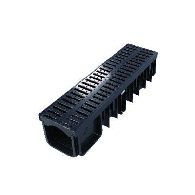 Kanał odwodnieniowy z kratką z poliamidu 130/90 - 50 cm